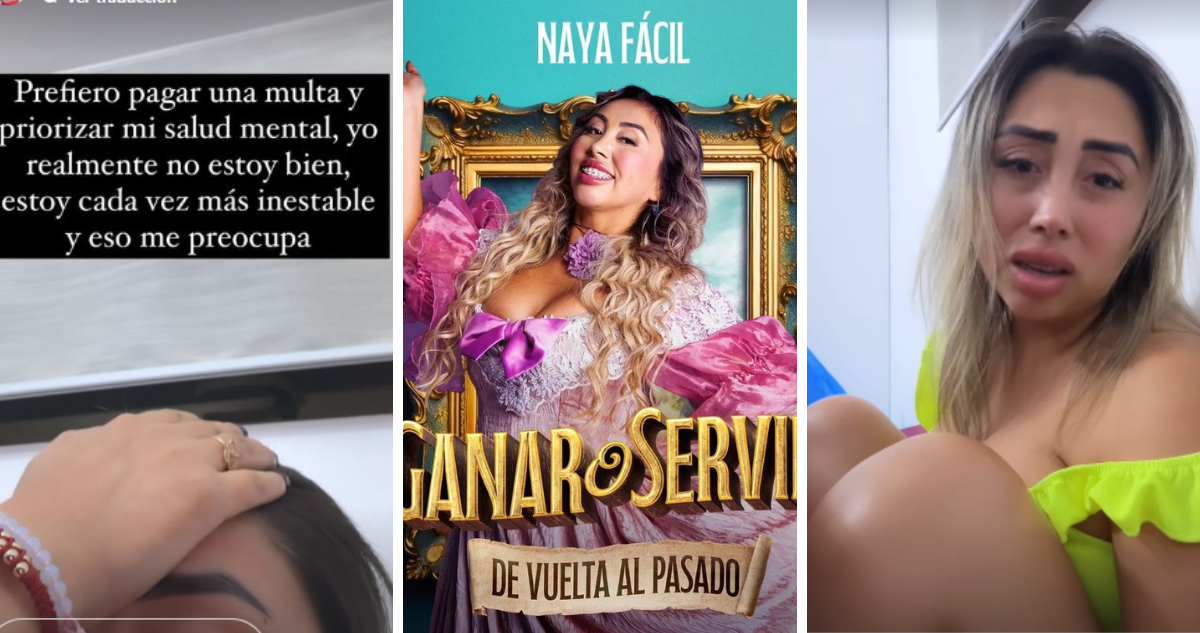 Naya Fácil se arrepiente de firmar contrato con Canal 13 y no entrará a nuevo reality: “No estoy bien”