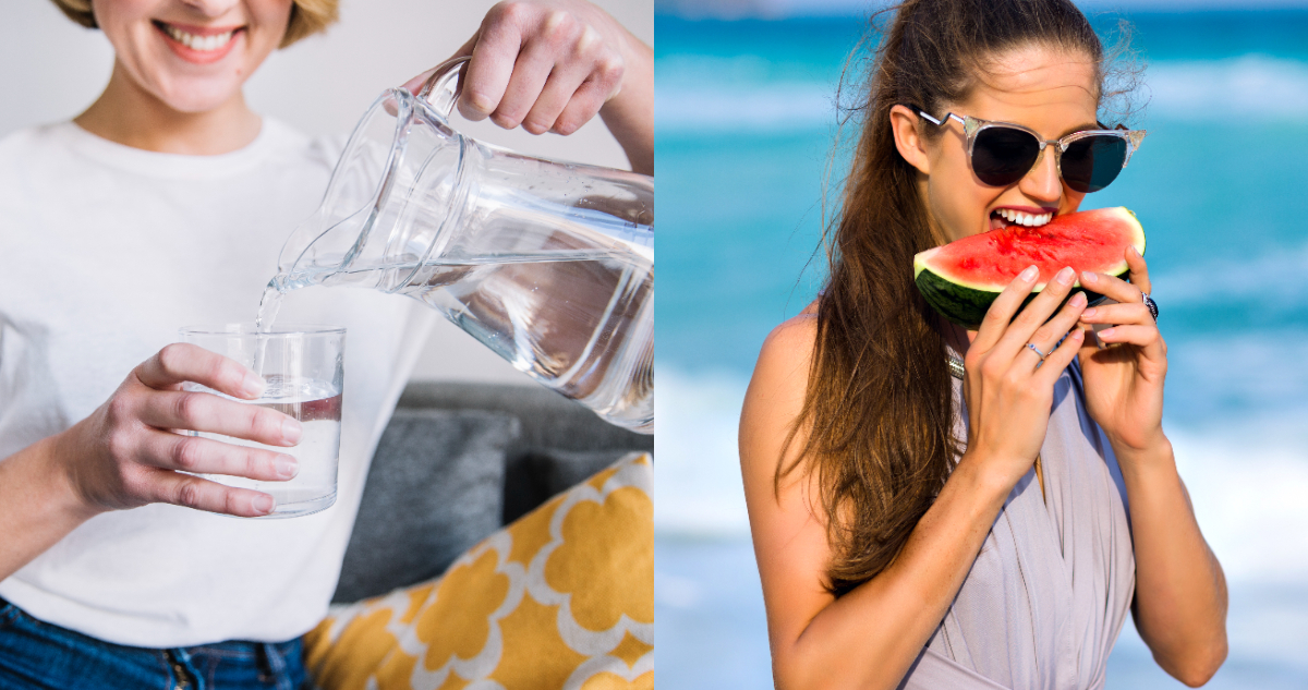 ¿Qué comer en días de calor? Claves para hidratarse y alimentarse en verano evitando malestzare