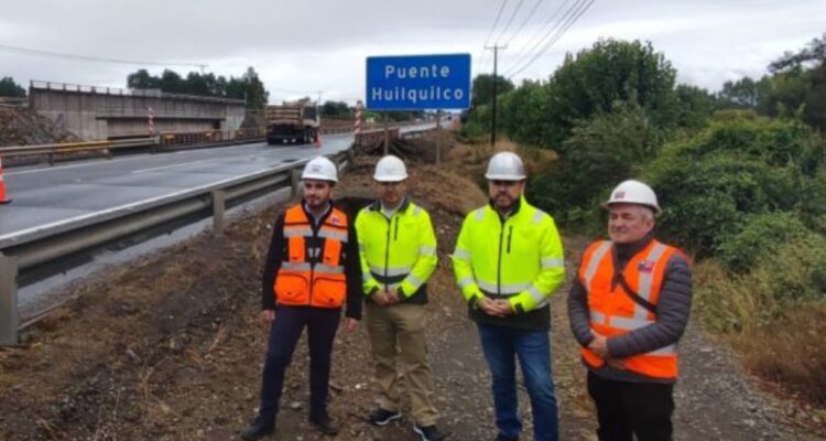 Obras en ruta 5 sur contemplan renovación de dos puentes