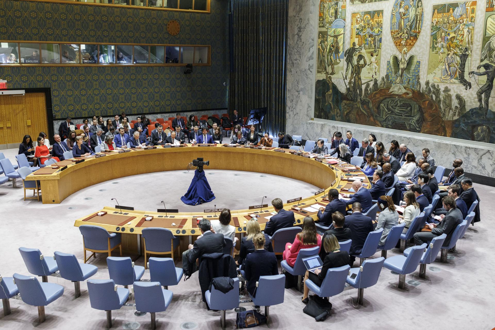 Reunión del Consejo de Seguridad de las Naciones Unidas | EFE