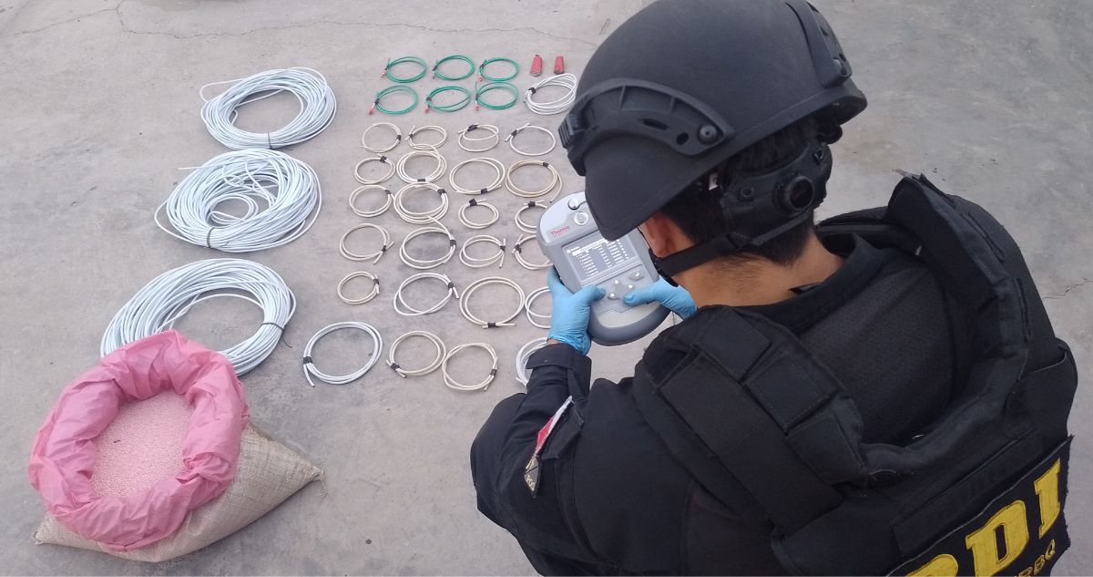 Operación Beirut: prisión preventiva para dos sujetos por tenencia ilegal de explosivos en La Higuera