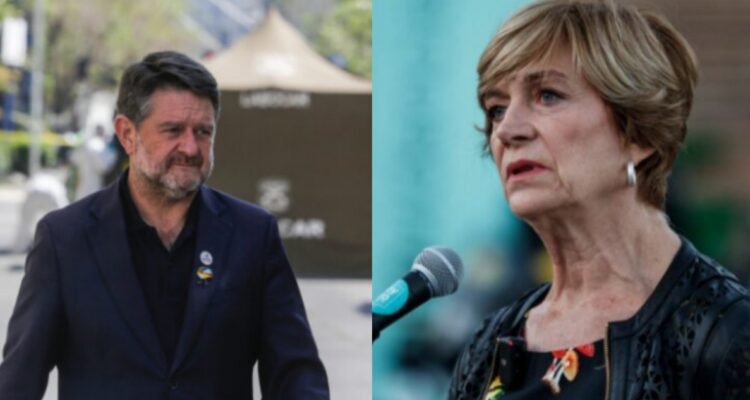 Claudio Orrego y Evelyn Matthei