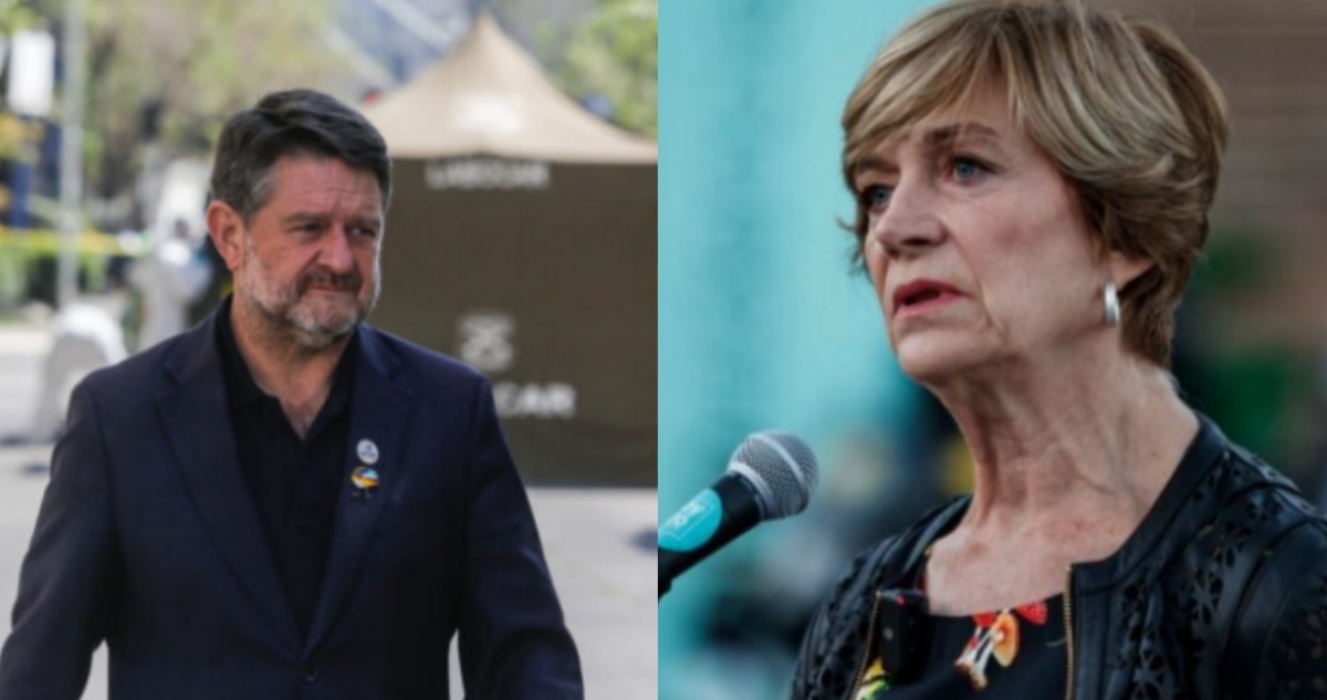 Claudio Orrego y Evelyn Matthei
