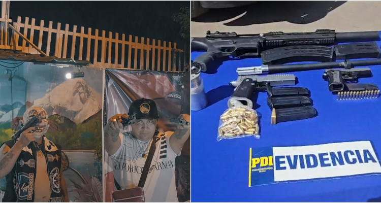 Dos detenidos tras hallazgo de arsenal de armas para utilizar en videos de música urbana