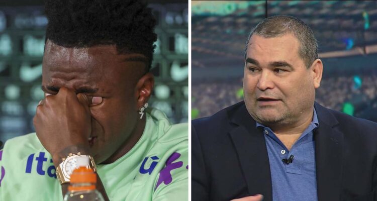 Las lágrimas de Vinicius provocaron polémica respuesta de Chilavert.