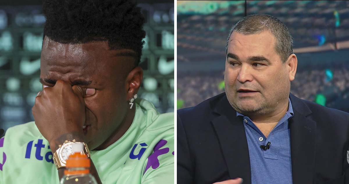 Las lágrimas de Vinicius provocaron polémica respuesta de Chilavert.