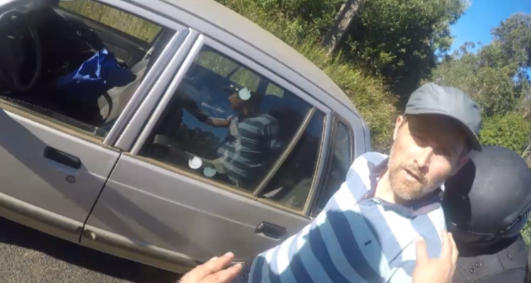 Imagen de Luis García-Huidobro antes que se decretara su prisión preventiva