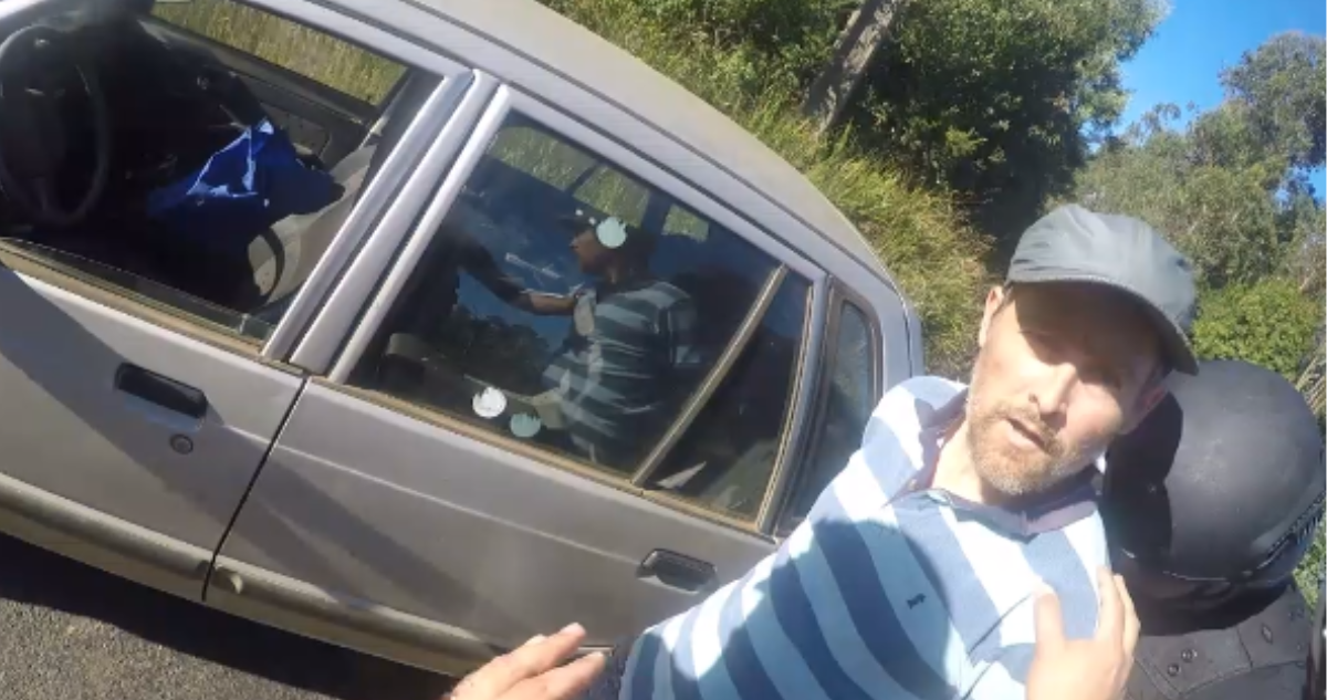 Imagen de Luis García-Huidobro antes que se decretara su prisión preventiva