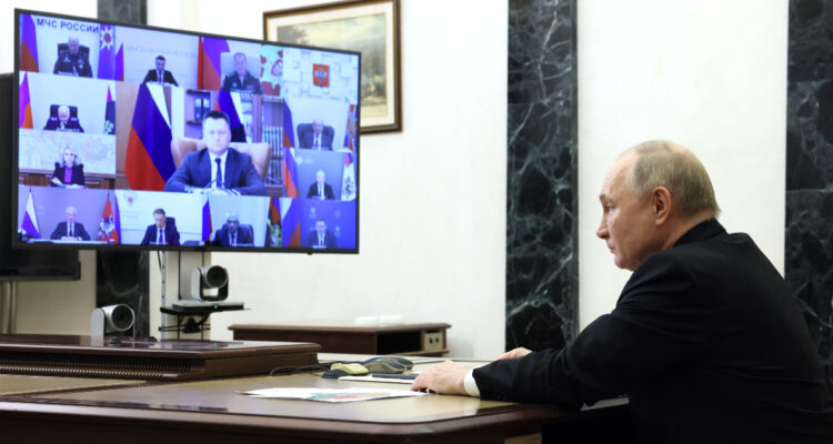 Putin insiste en que Ucrania planeó el atentado: “Los nazis no tienen reparos para lograr su objetivo”