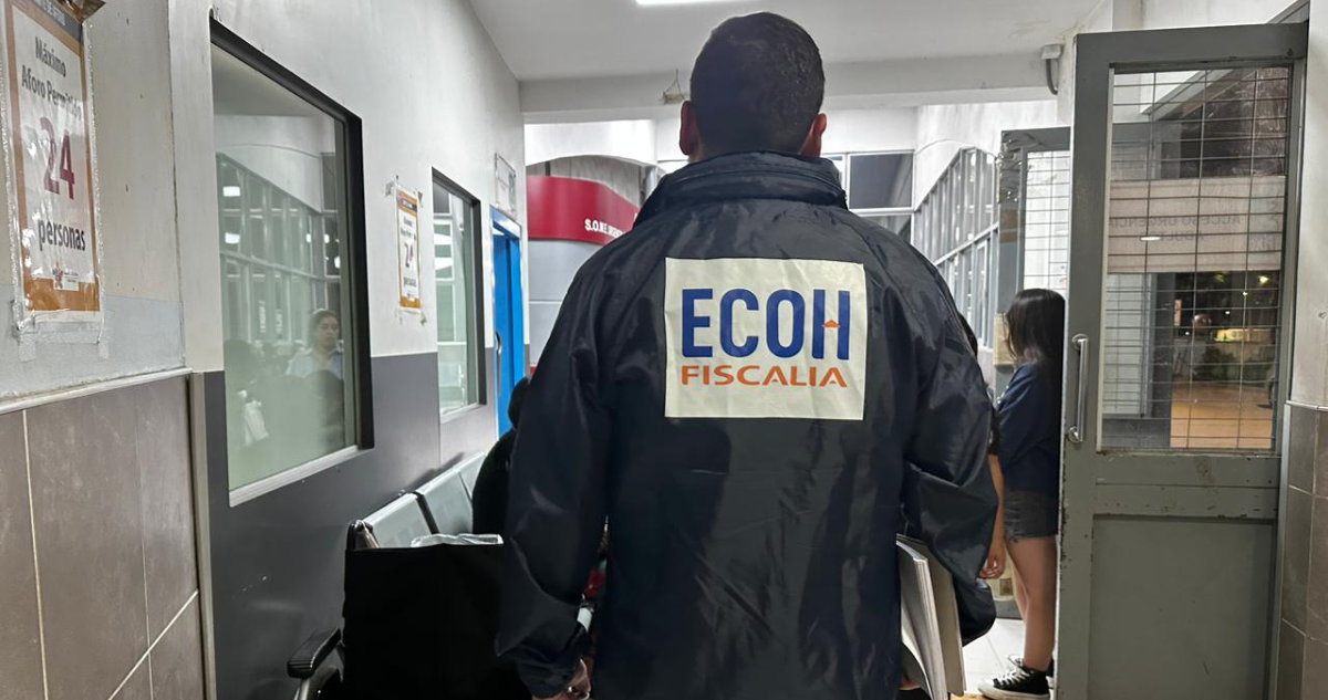 Equipo ECOH de la Fiscalía.