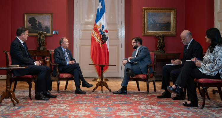 Nuevo presidente del Senado tras reunión con Boric: “No estamos para que las reformas se detengan”