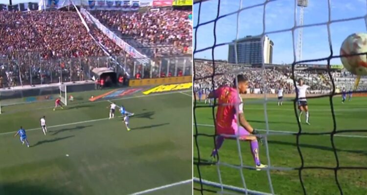 Así fue el gol de la U a Colo Colo en Superclásico