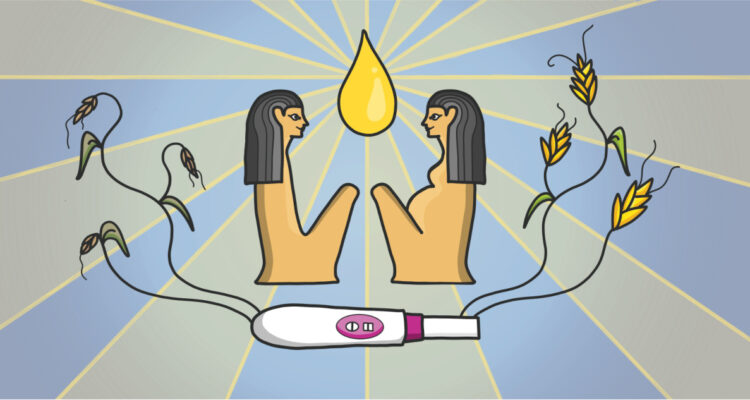 Test de embarazo del antiguo Egipto