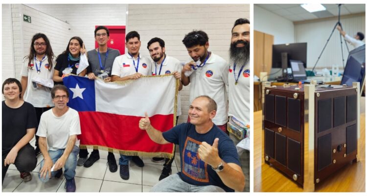 Estudiantes de la Universidad Técnica Federico Santa María (USM) se coronaron ganadores del concurso CubeDesign 2023 de nanosatélites.