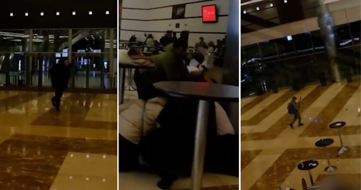 Video muestra momento en que terroristas ingresan al Crocus City Hall de Moscú y comienzan a disparar