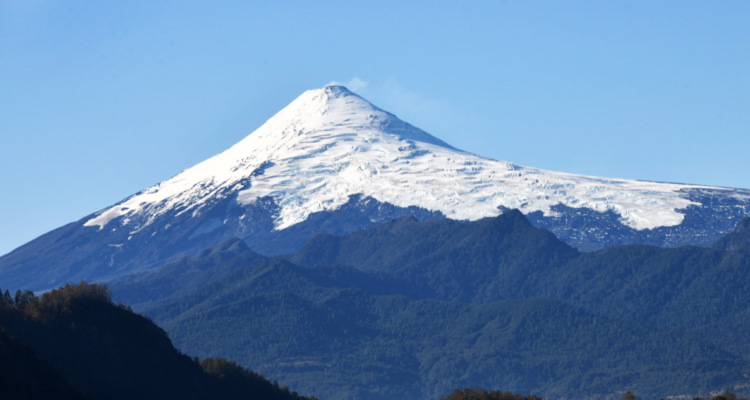Imagen de volcán Villarrica