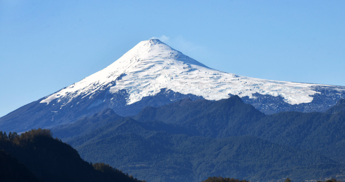 Imagen de volcán Villarrica