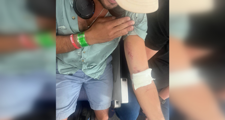 Uno de los pasajeros heridos en el vuelo de Latam