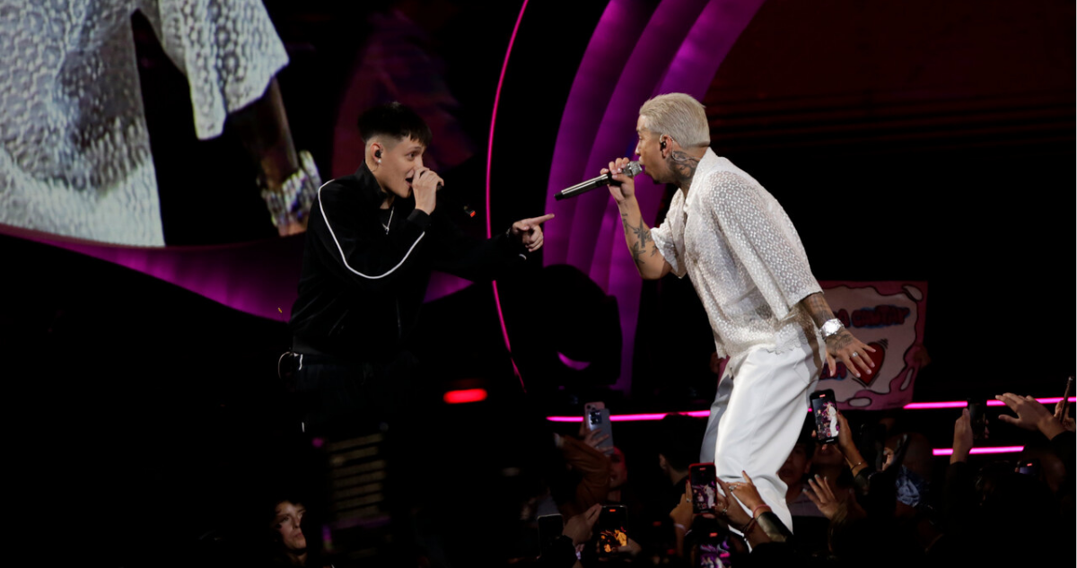 Young Cister junto a Kidd Voodoo en Festival de Viña
