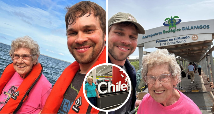 Joy Ryan y Brad Ryan, su nieto, se proponen recorrer todo el mundo, luego de visitar todos los parques nacionales de Estados Unidos.