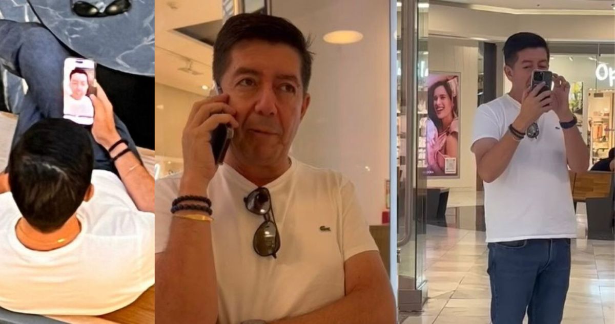 ¿A qué fue? Alcalde de Antofagasta es sorprendido paseando en mall Parque Arauco durante viaje laboral