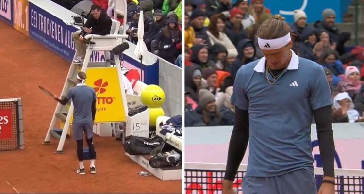 Alexander Zverev no supo qué hacer ante partidazo de Garin en Múnich.