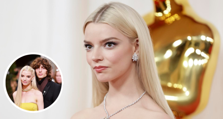 Anya Taylor-Joy en los Óscar y junto a su esposo, Malcolm McRae en referencia a la confirmación de su matrimonio