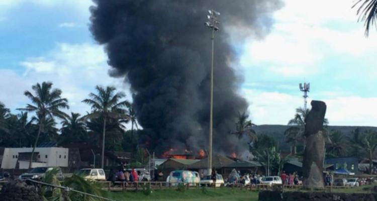 Declaran culpables a 6 de 10 imputados por homicidio frustrado e incendio del Juzgado de Rapa Nui