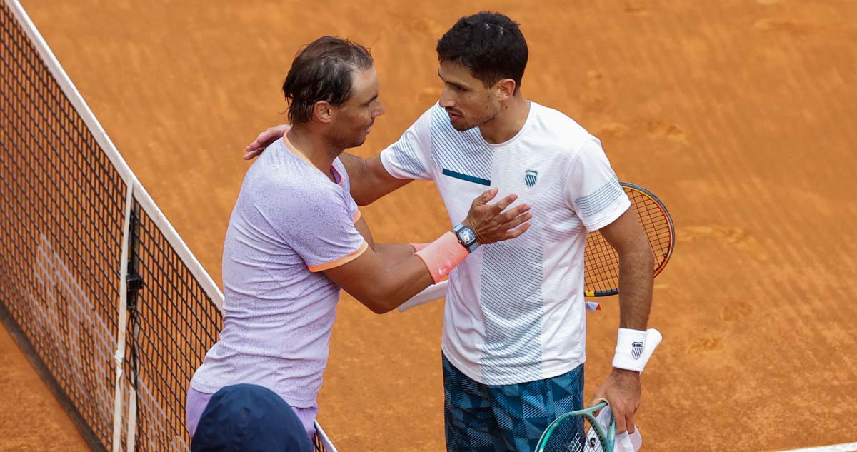 Pedro Cachín realizó singular petición a Rafael Nadal.
