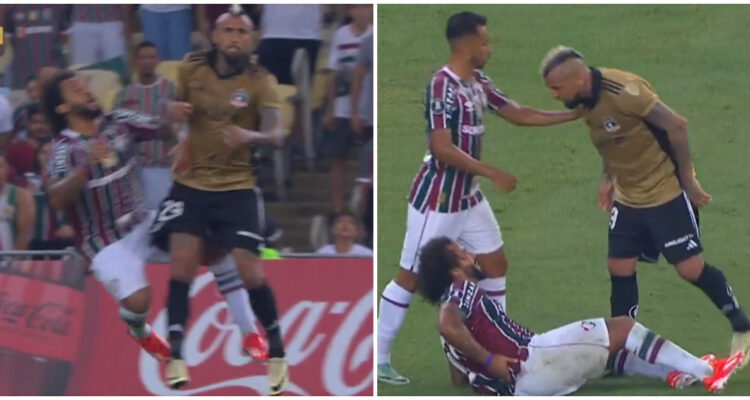 Arturo Vidal marcelo Choque libertadores