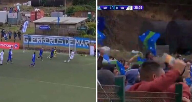 Juan Fernández le dio pelea a Wanderers por Copa Chile.