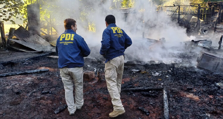 Imagen de atentado a Perquenco