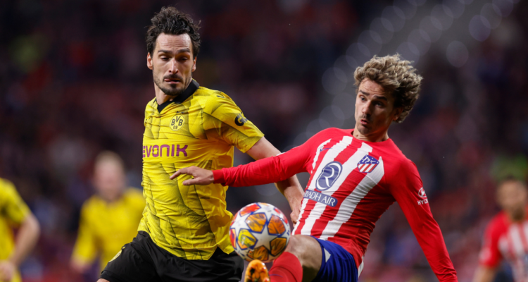 Atlético no aprovechó su ventaja y todo se define en la casa del Dortmund en Champions League.