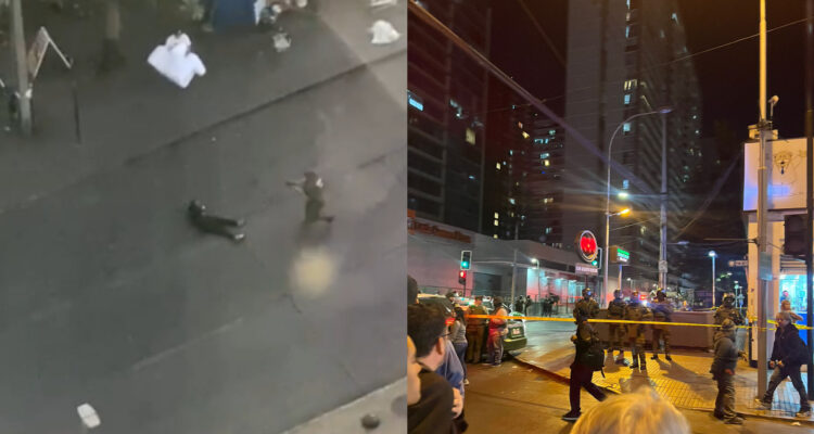 Sujeto queda en riesgo vital tras recibir disparo de carabinero en Estación Central