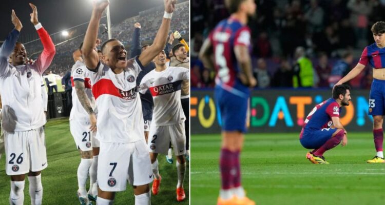 Barcelona eliminado por el PSG en la Champions League