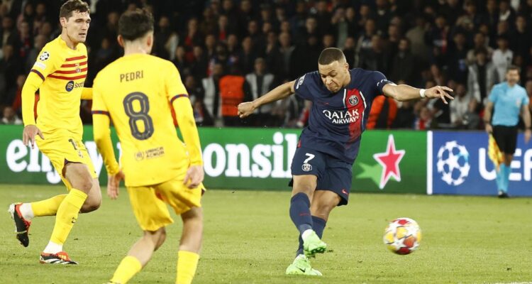 Barcelona y PSG definen a semifinalista de Champions LEague