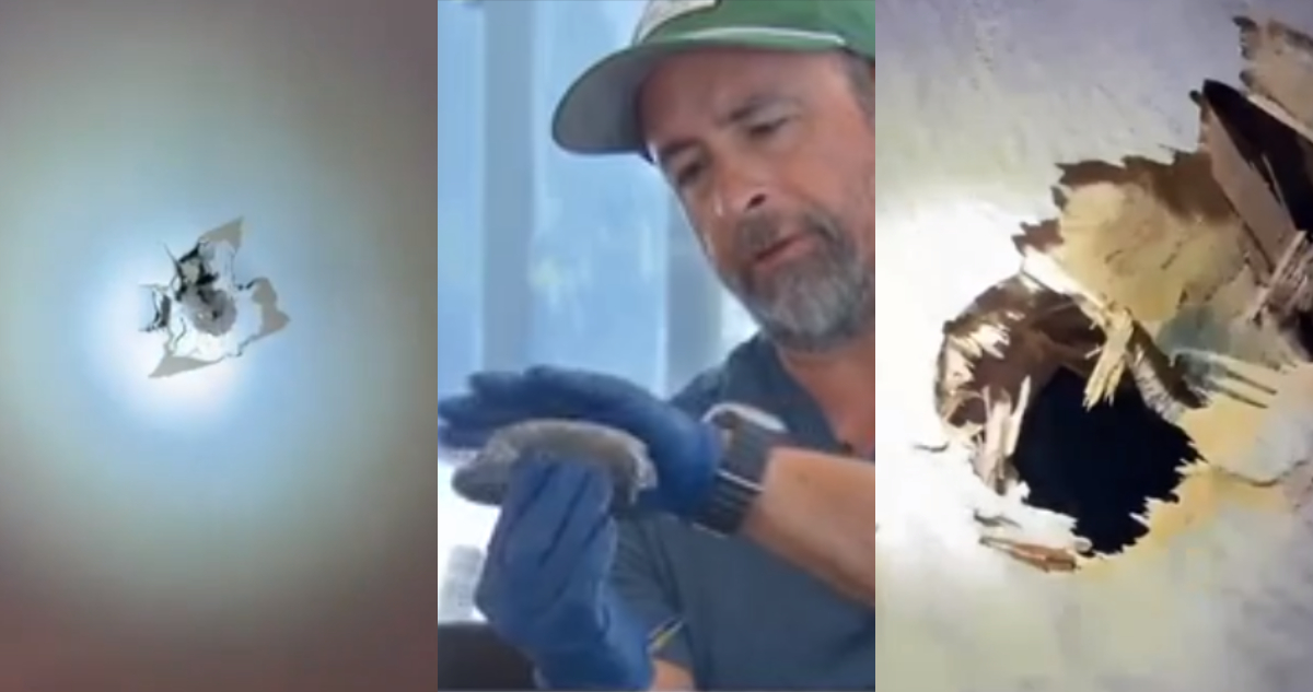 Hombre en Florida denuncia que un fragmento de basura espacial cayó sobre su casa y perforó el techo
