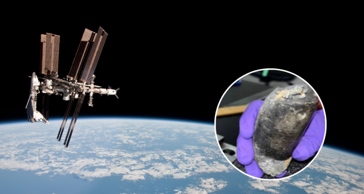 Una basura espacial que se estrelló contra una casa resultó ser un trozo de escombro expulsado de la Estación Espacial Internacional (EEI).