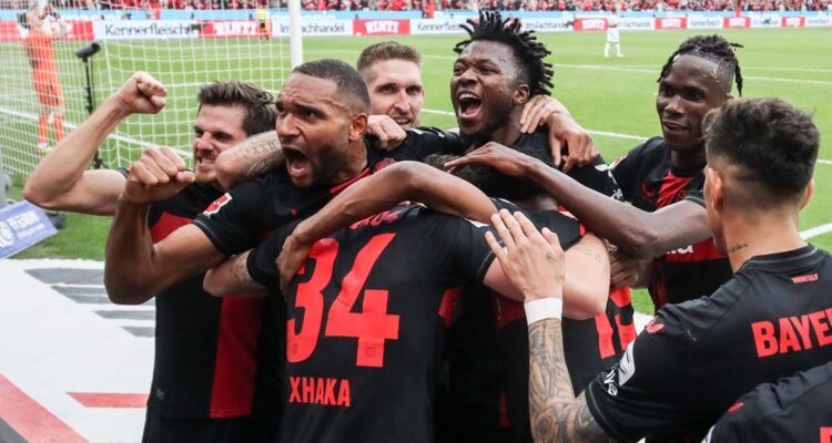 Bayer Leverkusen es por primera vez campeón de la Bundesliga.