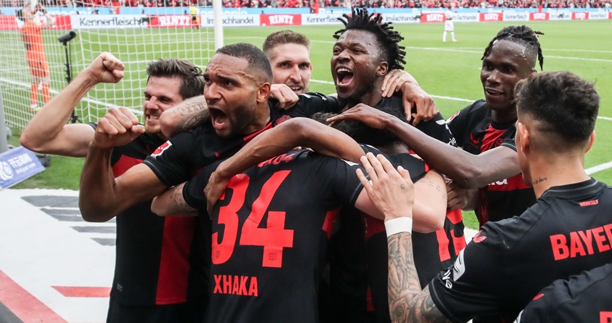 Bayer Leverkusen es por primera vez campeón de la Bundesliga.