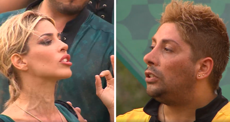 Oriana Marzoli (izquierda) y Botota Fox (derecha) en referencia a conflicto en Ganar o Servir