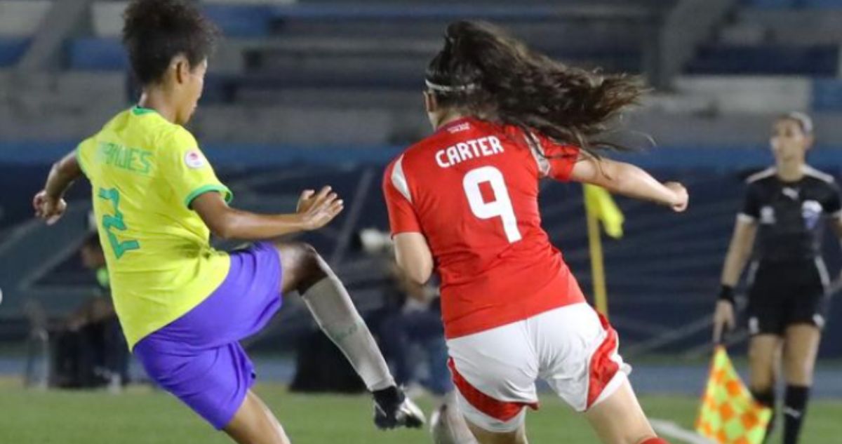 Brasil goleó a Chile en el Sudamericano Sub20