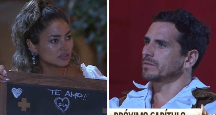 Camila Recabarren (izquierda) y Pangal Andrade (derecha) en referencia a conflictos