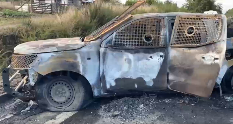 camioneta carabineros muertos en Cañete