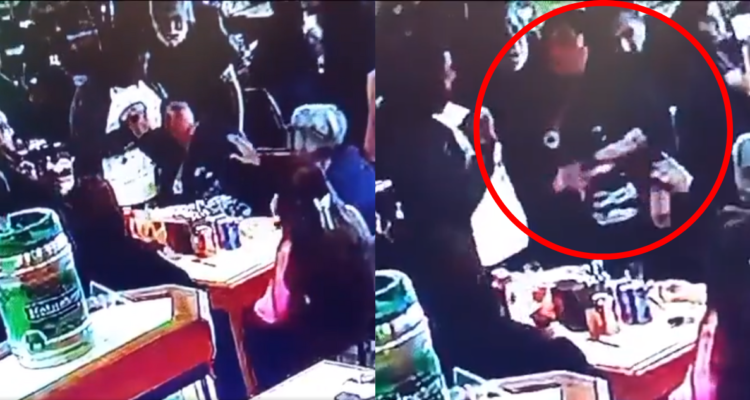 Con maniobra Heimlich: garzón salva a mujer de ahogarse al interior de restaurante en Quilpué