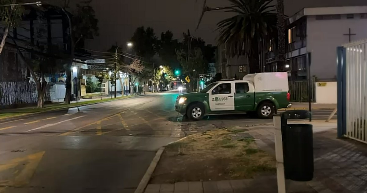 Carabinero frustra a tiros el robo de un vehículo en Providencia
