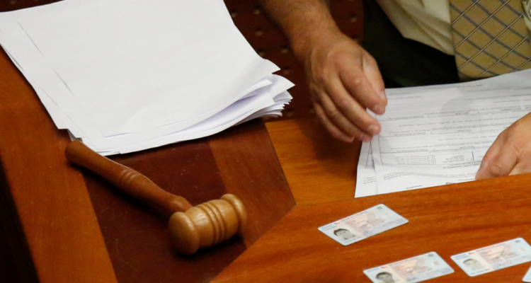 Imagen de estrado por Caso Transferencias