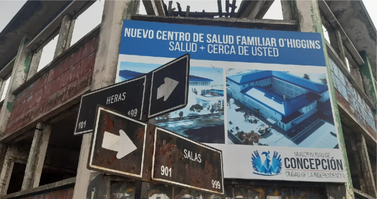Terreno donde se construirá el Cesfam O’Higgins por licitación