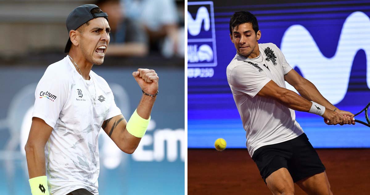 Alejandro Tabilo y Cristian Garin jugarán el Challenger de Aix-en-Provence.