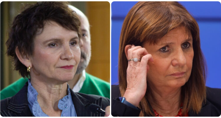 Carolina Tohá (Agencia UNO) y Patricia Bullrich (Agencia EFE)